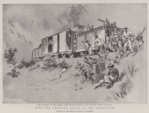 Avec les troupes américaines aux Philippines - Charles Edwin Fripp